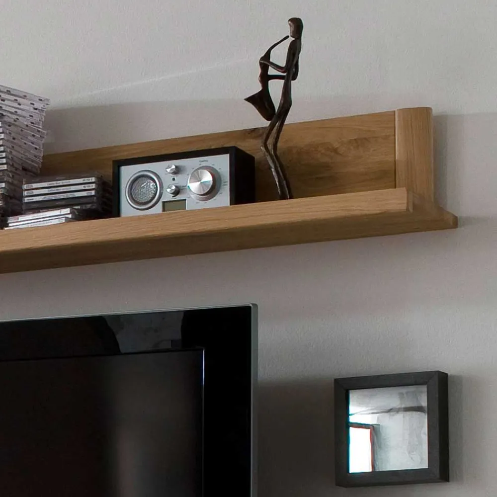 Wohnen Wohnwände|Wohnwand*Wohnwand Croconia aus Wildeiche Massivholz (dreiteilig)