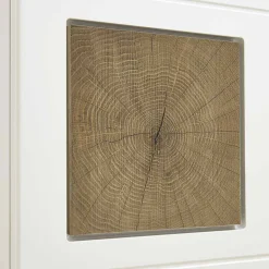 Wohnen Wohnwand Hängeschrank in Weiß Eiche - Lisepio