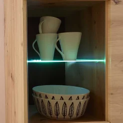 Wohnen Wohnwand im Skandi Look Set - Olcian (dreiteilig)