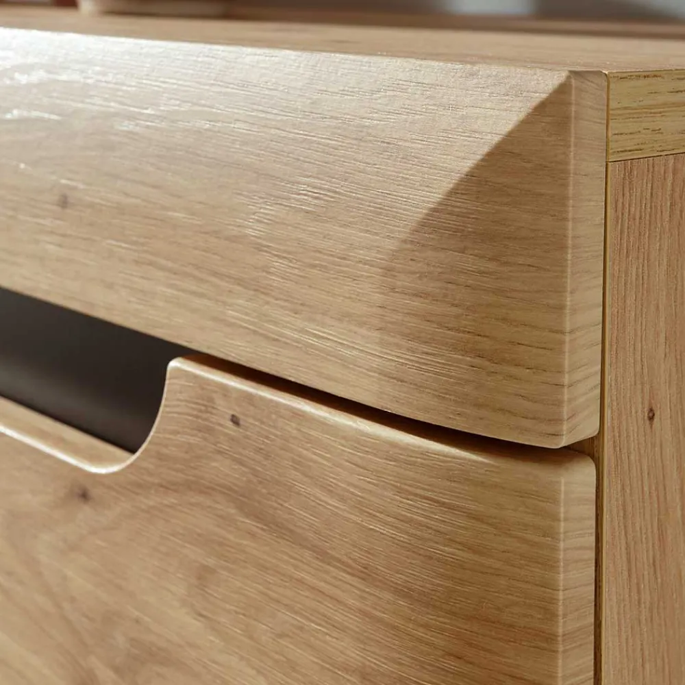 Wohnen Wohnwand im Skandi Look Set - Olcian (dreiteilig)