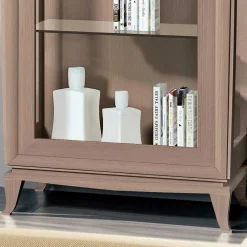 Wohnen Wohnwand in Esche Dunkel - Lacruzira (dreiteilig)