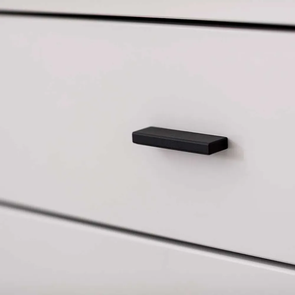 Wohnen Wohnwand in Weiß mit Wildeiche - Varzino (dreiteilig)