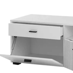 Wohnen Wohnwand Kombination in Weiß - Dualkos (vierteilig)