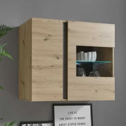 Wohnen Wohnwand Kombination modern - Lairian (vierteilig)