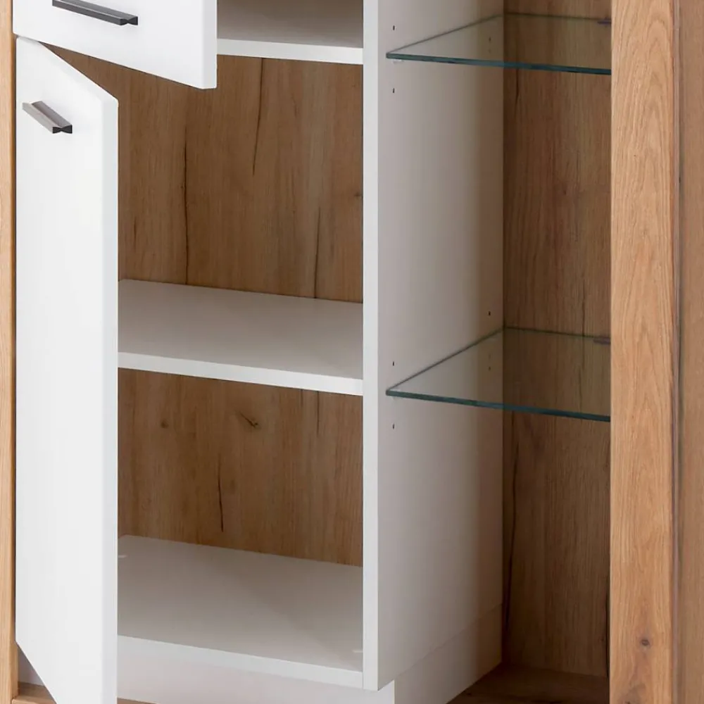 Wohnen Wohnwand Kombination modern - Adejano (vierteilig)