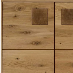 Wohnen Wohnwand Möbel Kombination aus Wildeiche - Millena (dreiteilig)