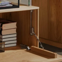 Wohnen Wohnwand Möbel Kombination aus Wildeiche - Millena (dreiteilig)