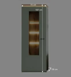 Wohnen Wohnzimmerschränke|Wohnwände*Wohnwand Möbel-Kombi modern - Kwin (dreiteilig)