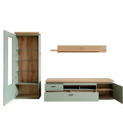 Wohnen Wohnzimmerschränke|Wohnwände*Wohnwand Möbel-Kombi modern - Kwin (dreiteilig)