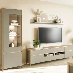 Wohnen Wohnwände|Wohnwand*Wohnwand Möbelset in Eukalyptus - Promo (dreiteilig)
