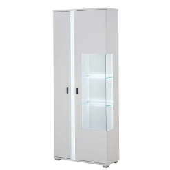 Wohnen Wohnwand mit LED Licht Möbelset - Tirol (vierteilig)