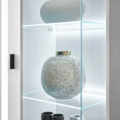 Wohnen Wohnwand mit LED Licht Möbelset - Tirol (vierteilig)