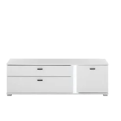 Wohnen Wohnwand mit LED Licht Möbelset - Tirol (vierteilig)