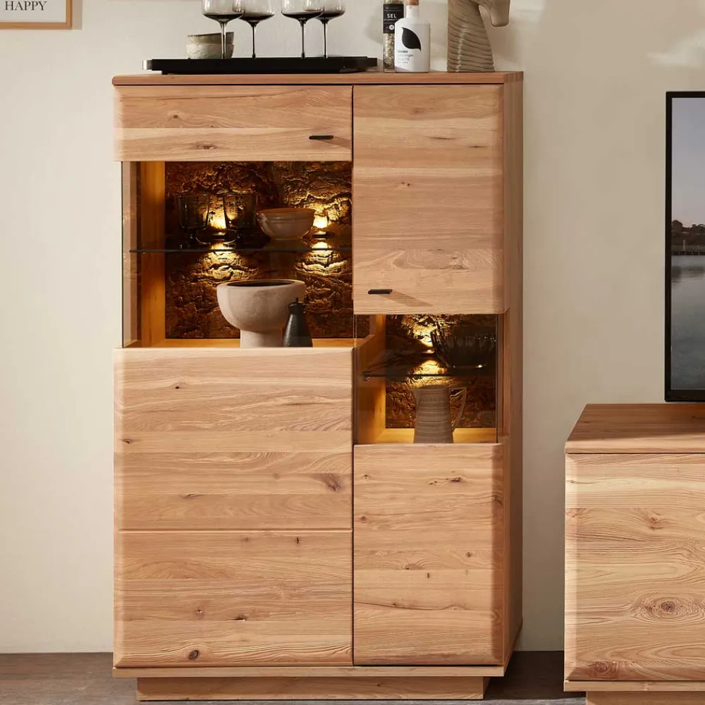 Wohnen Wohnwände|Wohnwand*Wohnwand Programm Möbel Set - Cassna (dreiteilig)