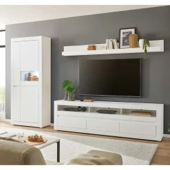 Wohnen Wohnwand Set modern - Ilana (dreiteilig)