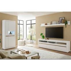 Wohnen Wohnwand Set modern - Ilana (dreiteilig)