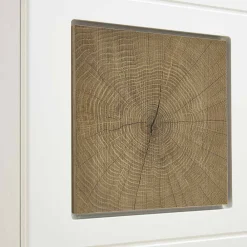 Wohnen Sideboards & Kommoden|Sideboards & Kommoden*Wohnwand Vitrine in Weiß Eiche - Lisepio