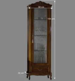 Wohnen Wohnwände|Wohnwand*Wohnwand Vitrinen & TV Board - Carlenna (dreiteilig)