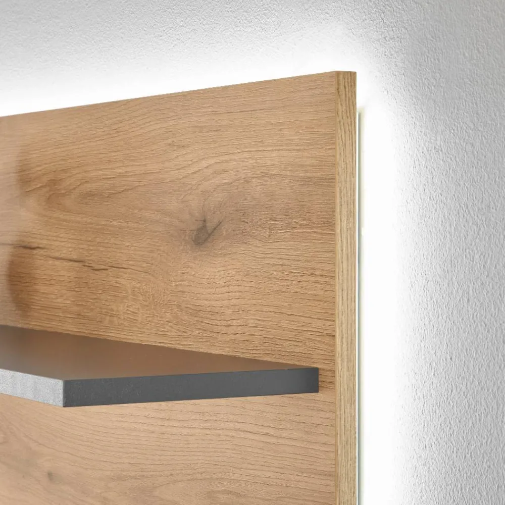 Wohnen Wohnwände|Wohnwand*Wohnwand-Kombination in Wildeiche - Colomania (dreiteilig)