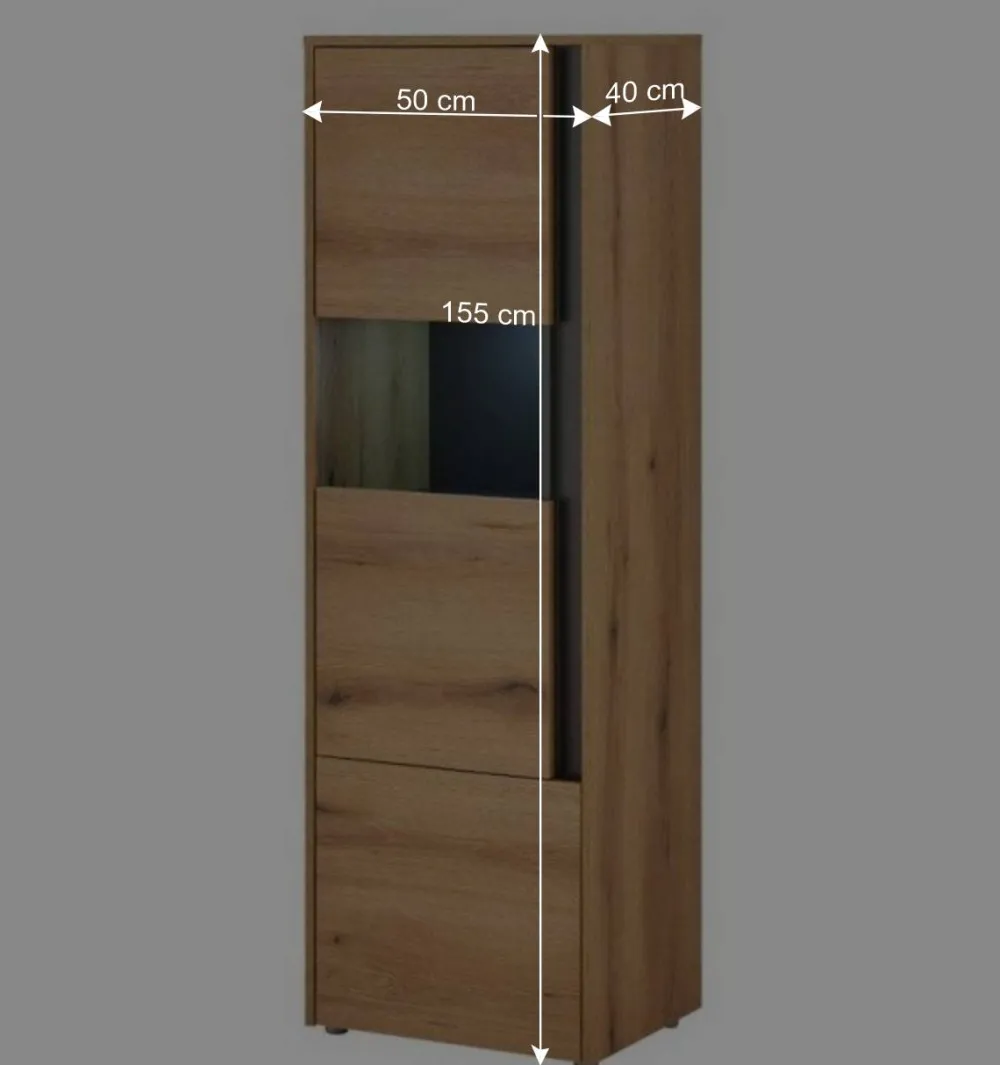 Wohnen Wohnwandmöbel Kombination modern - Colomania (vierteilig)