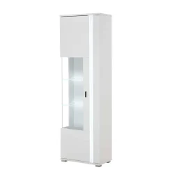 Wohnen Wohnwandmöbel mit LED Licht Set - Tirol (vierteilig)