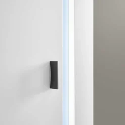 Wohnen Wohnwandmöbel mit LED Licht Set - Tirol (vierteilig)