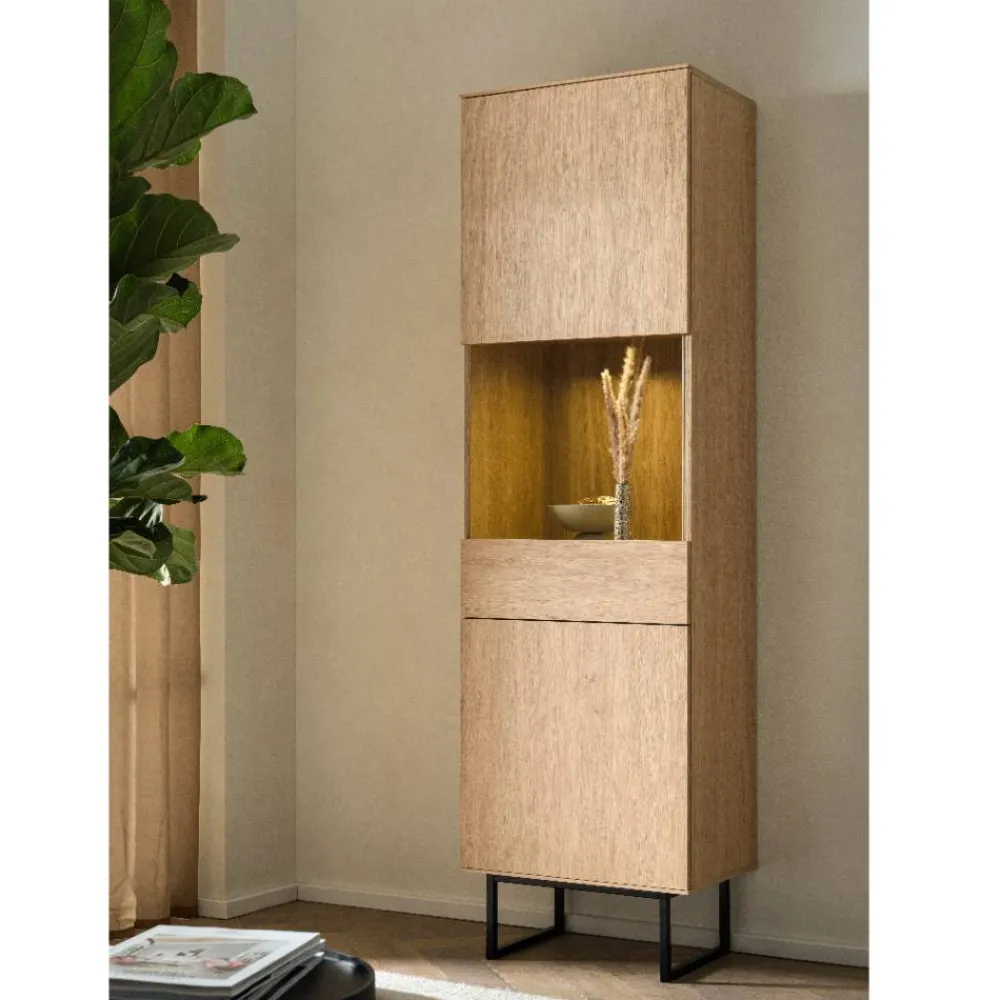 Wohnen Wohnzimmerschränke|Wohnwände*Wohnwandschränke Set - Jaskin (dreiteilig)