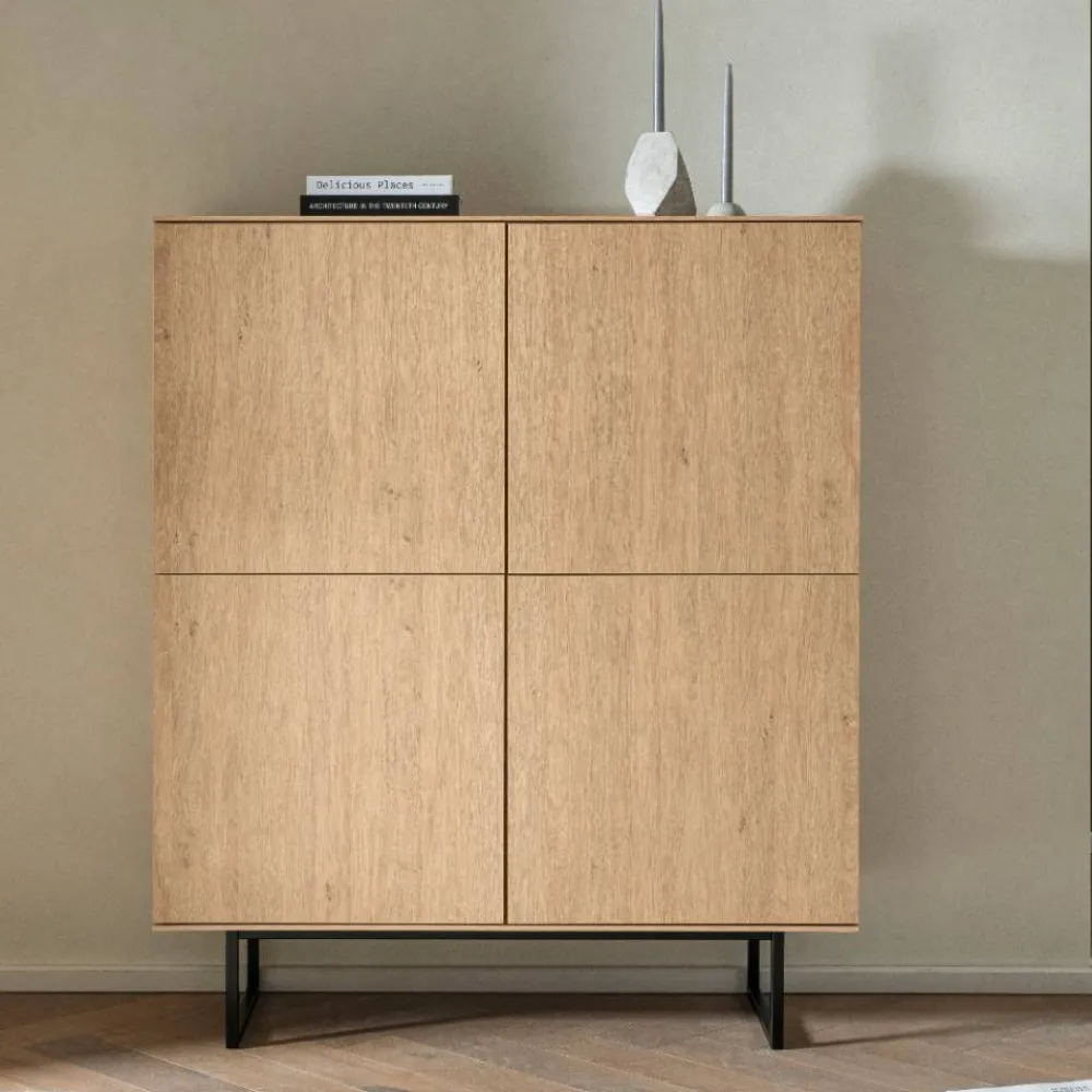 Wohnen Wohnzimmerschränke|Wohnwände*Wohnwandschränke Set - Jaskin (dreiteilig)