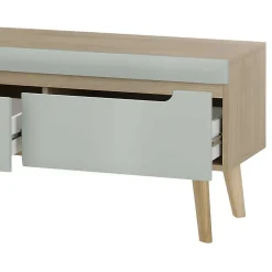 Wohnen Wohnzimmer Anbauwand im Skandi Design - Armina (vierteilig)