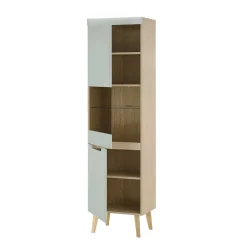 Wohnen Wohnzimmer Anbauwand im Skandi Design - Armina (vierteilig)