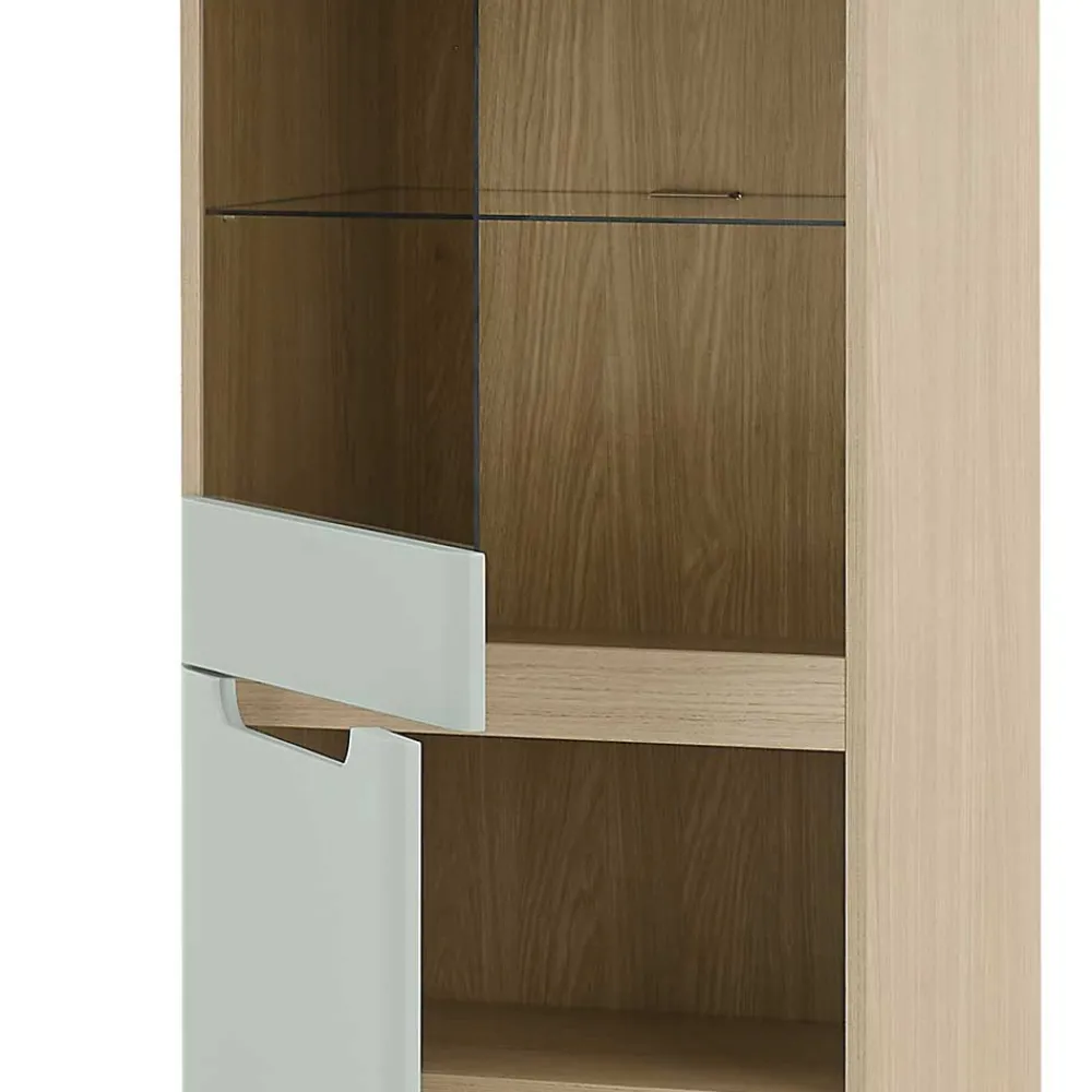 Wohnen Wohnzimmer Anbauwand im Skandi Design - Armina (vierteilig)