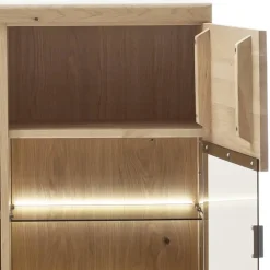 Wohnen Wohnzimmer Anbauwand in Asteiche Hell - Losiamos (dreiteilig)