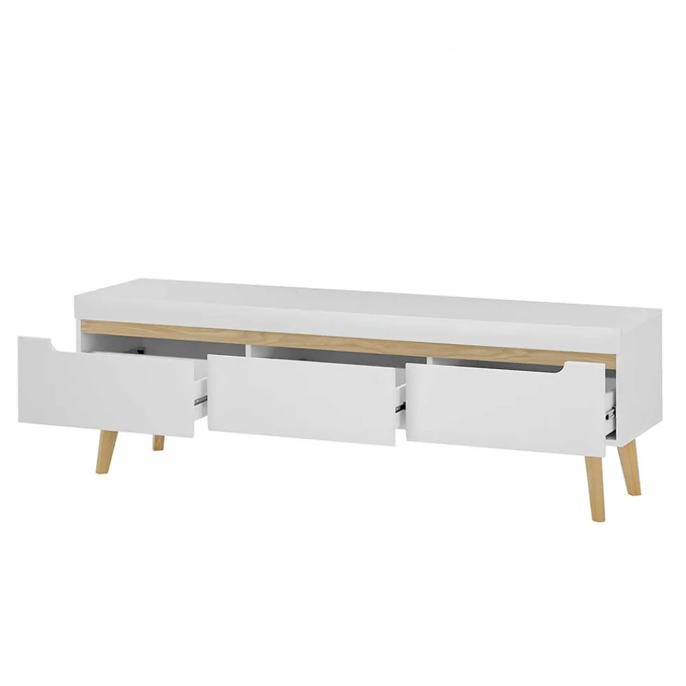 Wohnen Wohnzimmer Anbauwand Möbel Kombi - Ginko (dreiteilig)