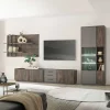 Wohnen Wohnzimmer Anbauwand Möbel-Kombi - Mundo (dreiteilig)