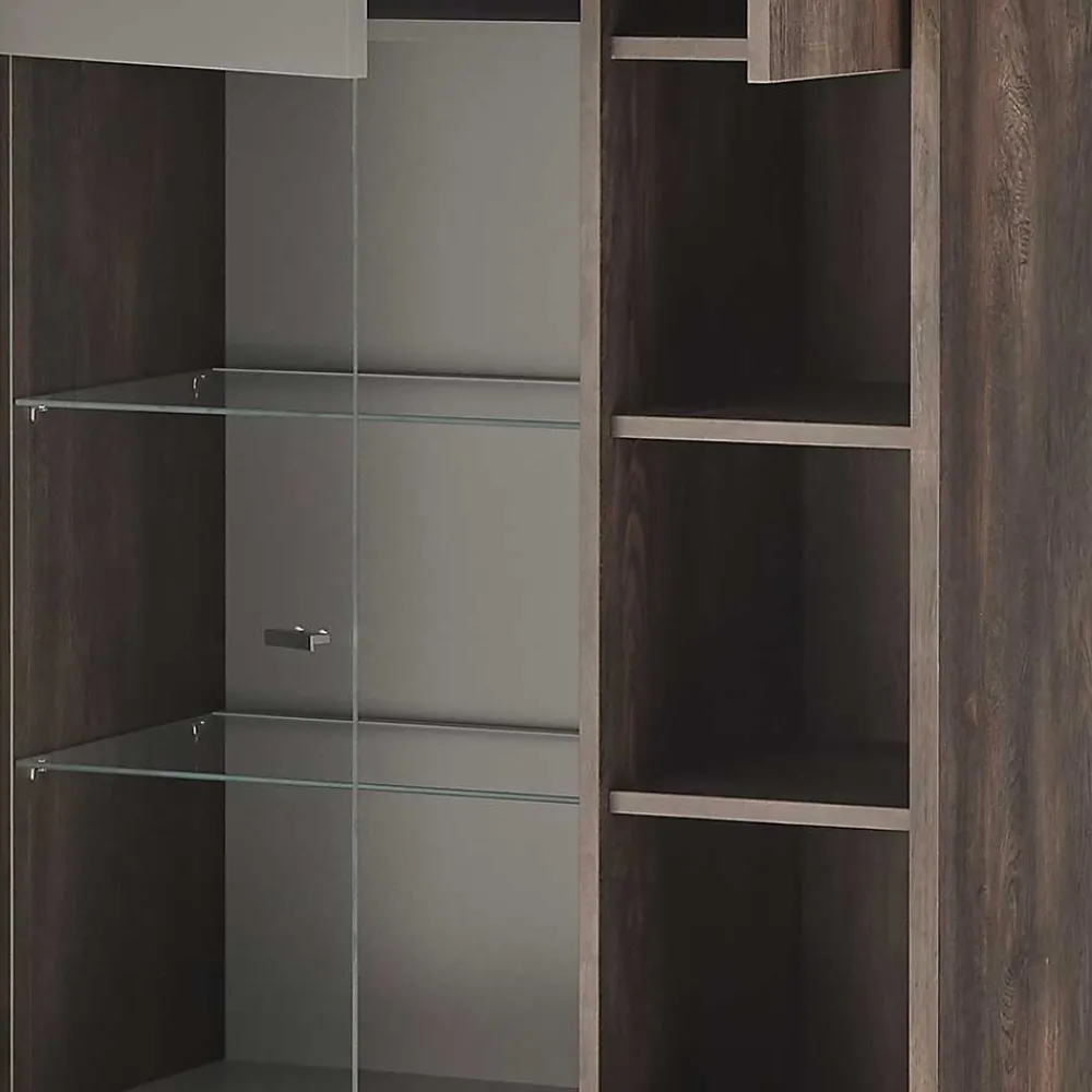 Wohnen Wohnzimmer Anbauwand Möbel-Kombi - Mundo (dreiteilig)