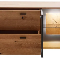 Wohnen Wohnzimmer Anbauwand Möbel Set - Drinidad (dreiteilig)