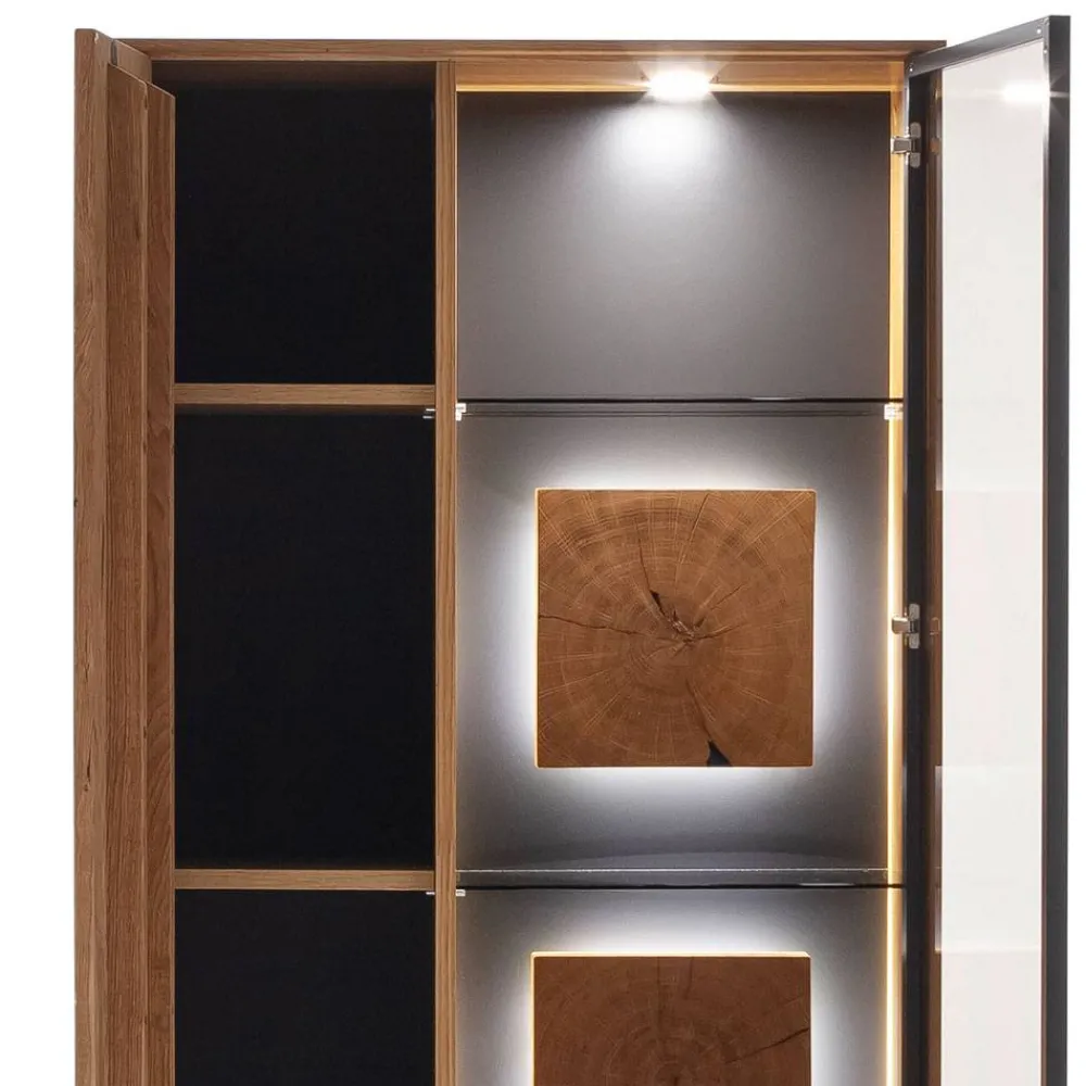 Wohnen Wohnzimmer Anbauwand Möbel Set - Drinidad (dreiteilig)