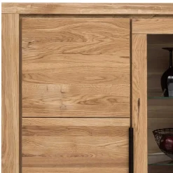 Wohnen Wohnwände|Wohnwand*Wohnzimmer Anbauwand teilmassiv - Nelenia (vierteilig)