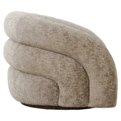 Wohnen Designermöbel|Sessel & Hocker*Wohnzimmer Drehsessel in Beigegrau - Hulmane