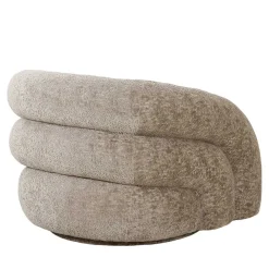 Wohnen Designermöbel|Sessel & Hocker*Wohnzimmer Drehsessel in Beigegrau - Hulmane
