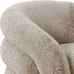 Wohnen Designermöbel|Sessel & Hocker*Wohnzimmer Drehsessel in Beigegrau - Hulmane