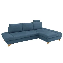 Wohnen Skandinavische Möbel|Sofas*Wohnzimmer Ecksofa in Blau - Baonga