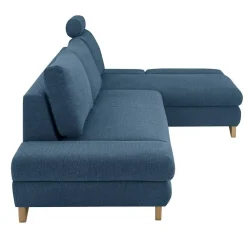 Wohnen Skandinavische Möbel|Sofas*Wohnzimmer Ecksofa in Blau - Baonga