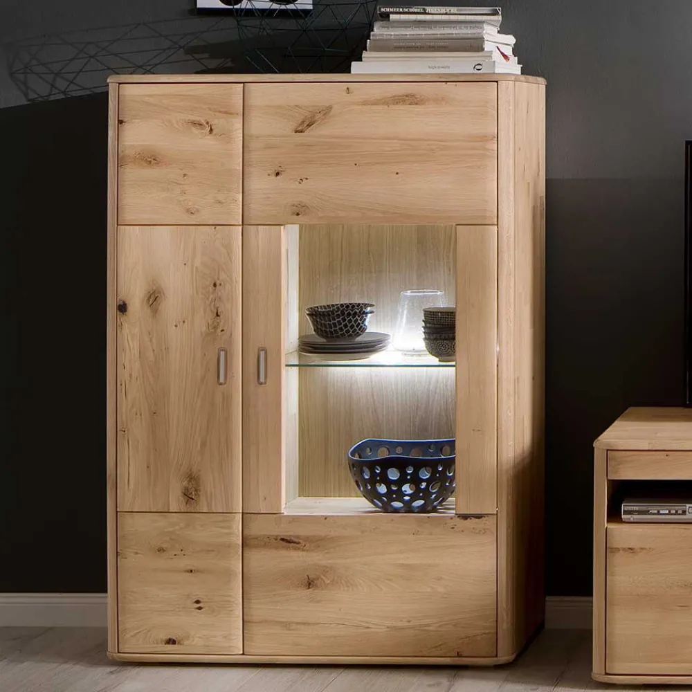 Wohnen Esszimmerschränke|Highboards*Wohnzimmer Highboard aus Massivholz - Destal