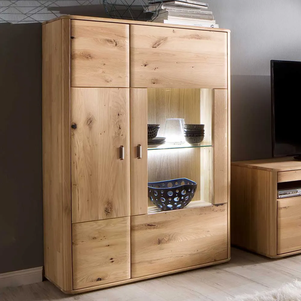 Wohnen Esszimmerschränke|Highboards*Wohnzimmer Highboard aus Massivholz - Destal