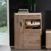 Wohnen Wohnzimmer Highboard mit Licht LED - Bekunion