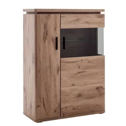Wohnen Wohnzimmer Highboard mit Licht LED - Bekunion