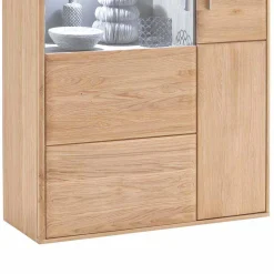Wohnen Esszimmerschränke|Highboards*Wohnzimmer Highboard Vernella aus Eiche Bianco