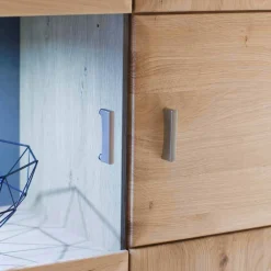 Wohnen Esszimmerschränke|Highboards*Wohnzimmer Highboard Vernella aus Eiche Bianco