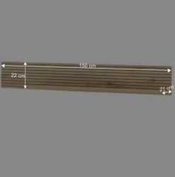 Wohnen Wohnzimmer Hängeboard in Wildeiche Optik - Nenaloro